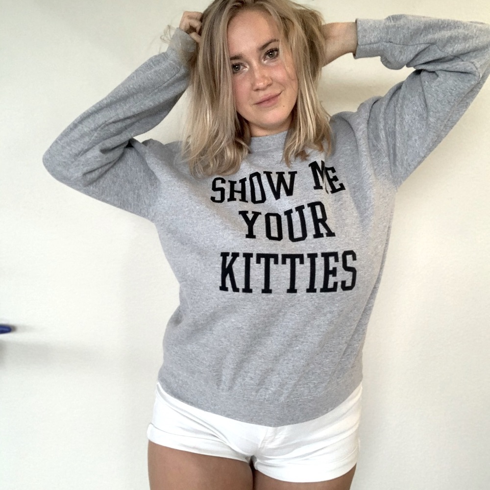 Show Me Your Kitties Soft Sweater